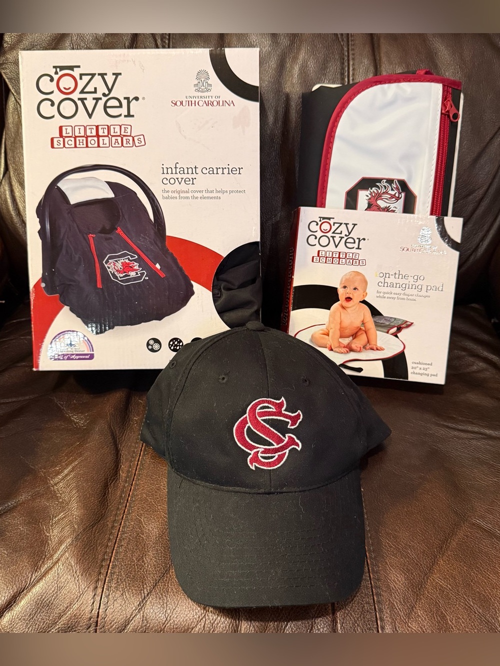USC Carrier Cover, Changing Pad & Adult Hat